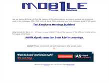 Tablet Screenshot of mob1le.com